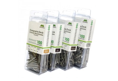 NewTechWood UltraShield Coloured Screws Pack 100