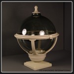 Globe Style Balustrade Lamp