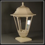 Lantern Style Balustrade Lamp